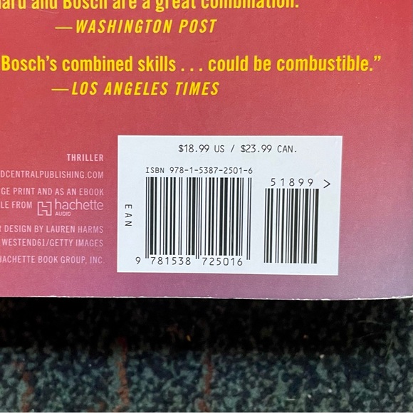 Bundle of 2 New Paperback Books by New York Times Bestseller Michael Connelly - Picture 4 of 4